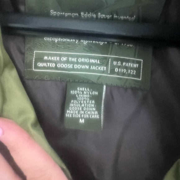 Green Eddie Bower Down Filled Vest - Picture 2 of 3